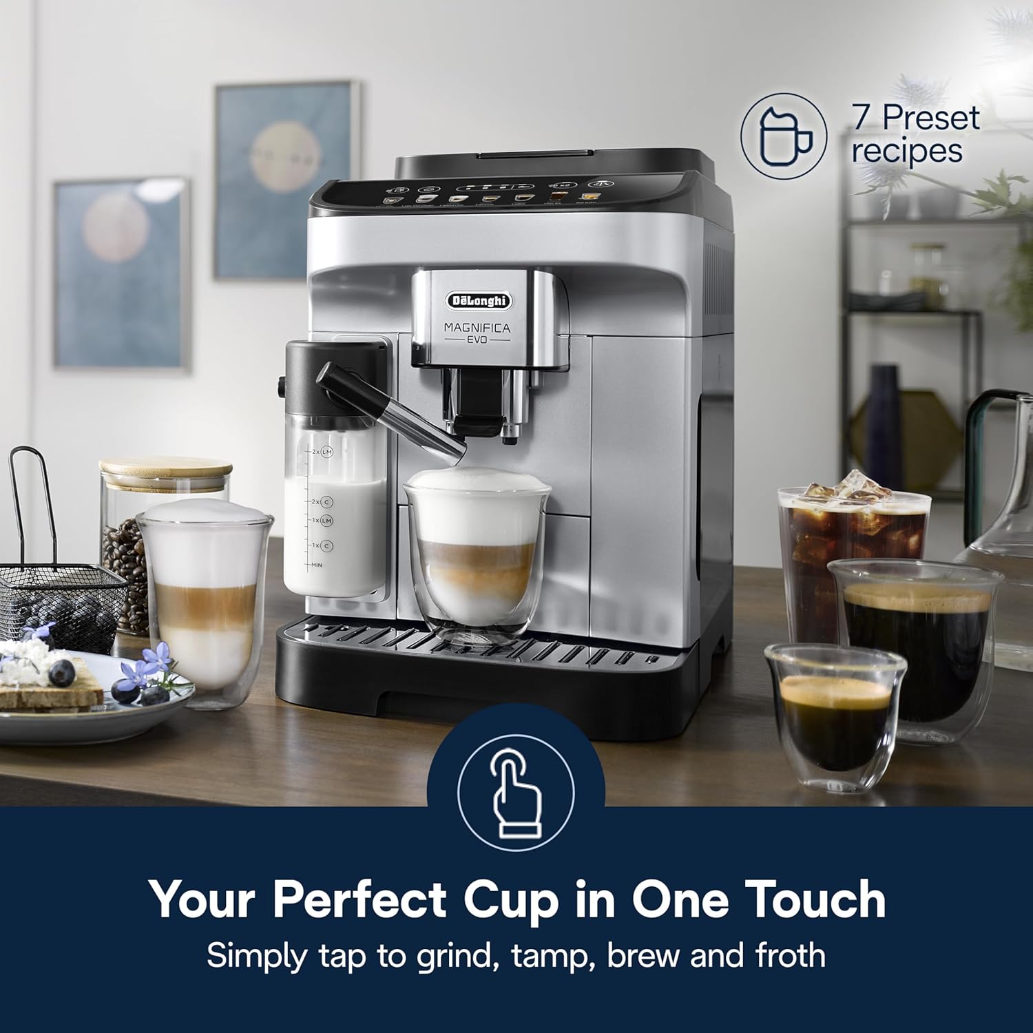 De'Longhi Magnifica Evo automatic coffee machine