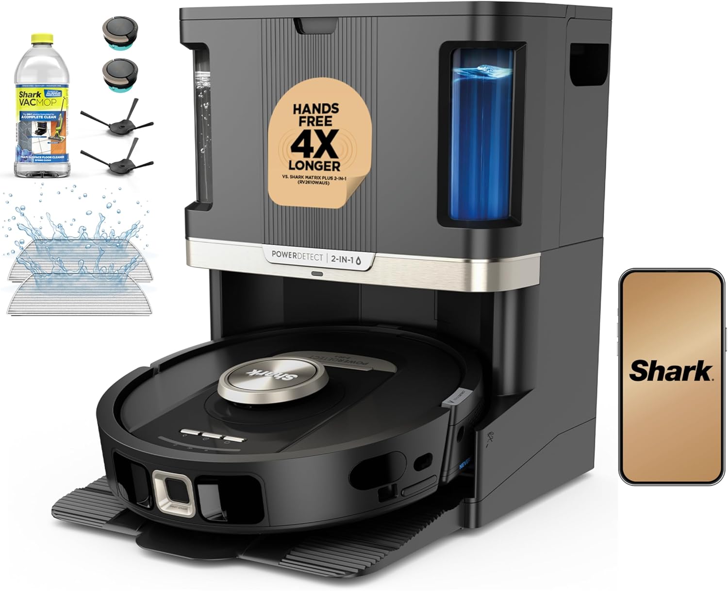 Shark PowerDetect robot vacuum and mop